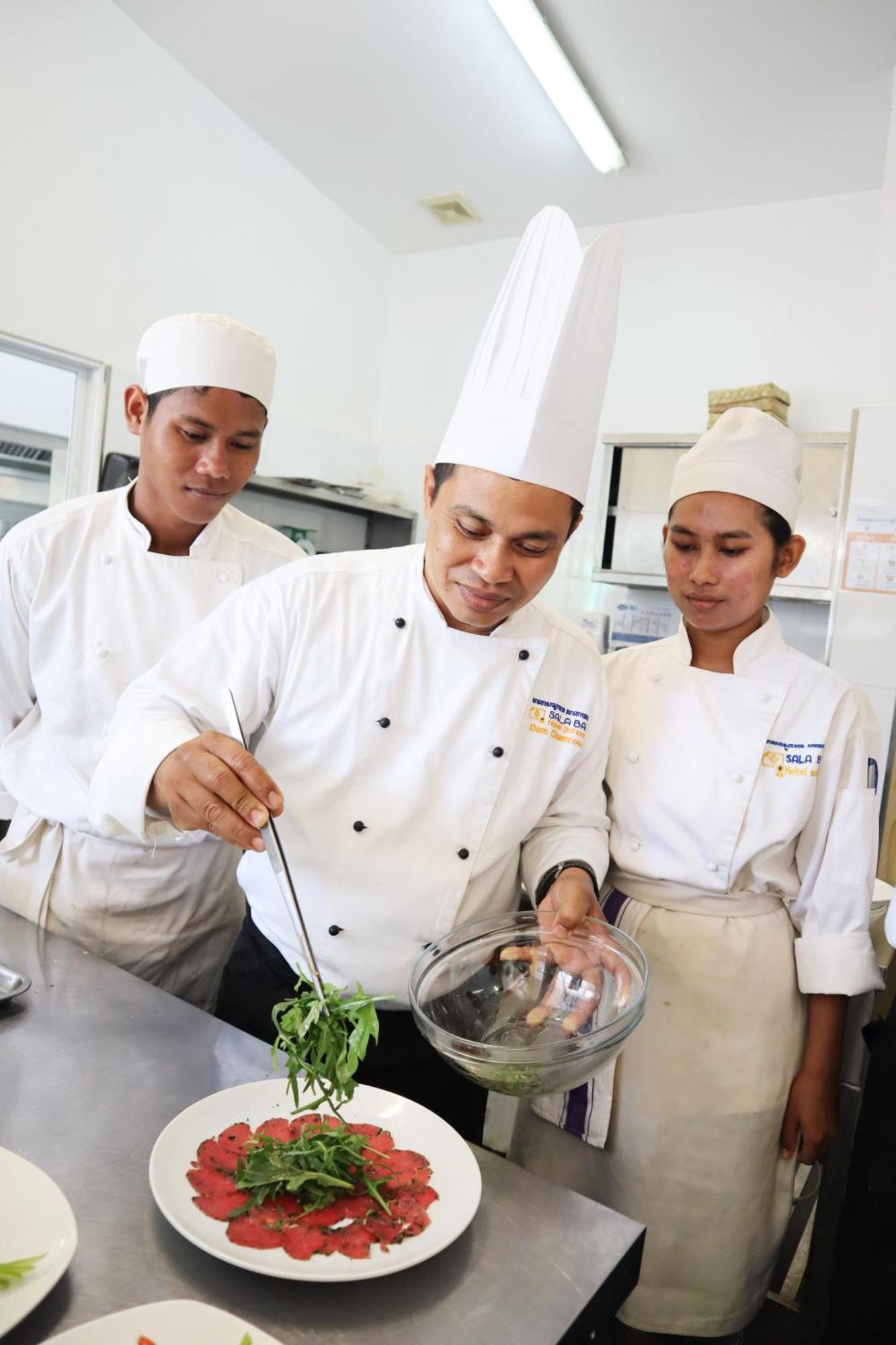 Sala Bai Hotel & Restaurant School Siem Reap Exteriér fotografie