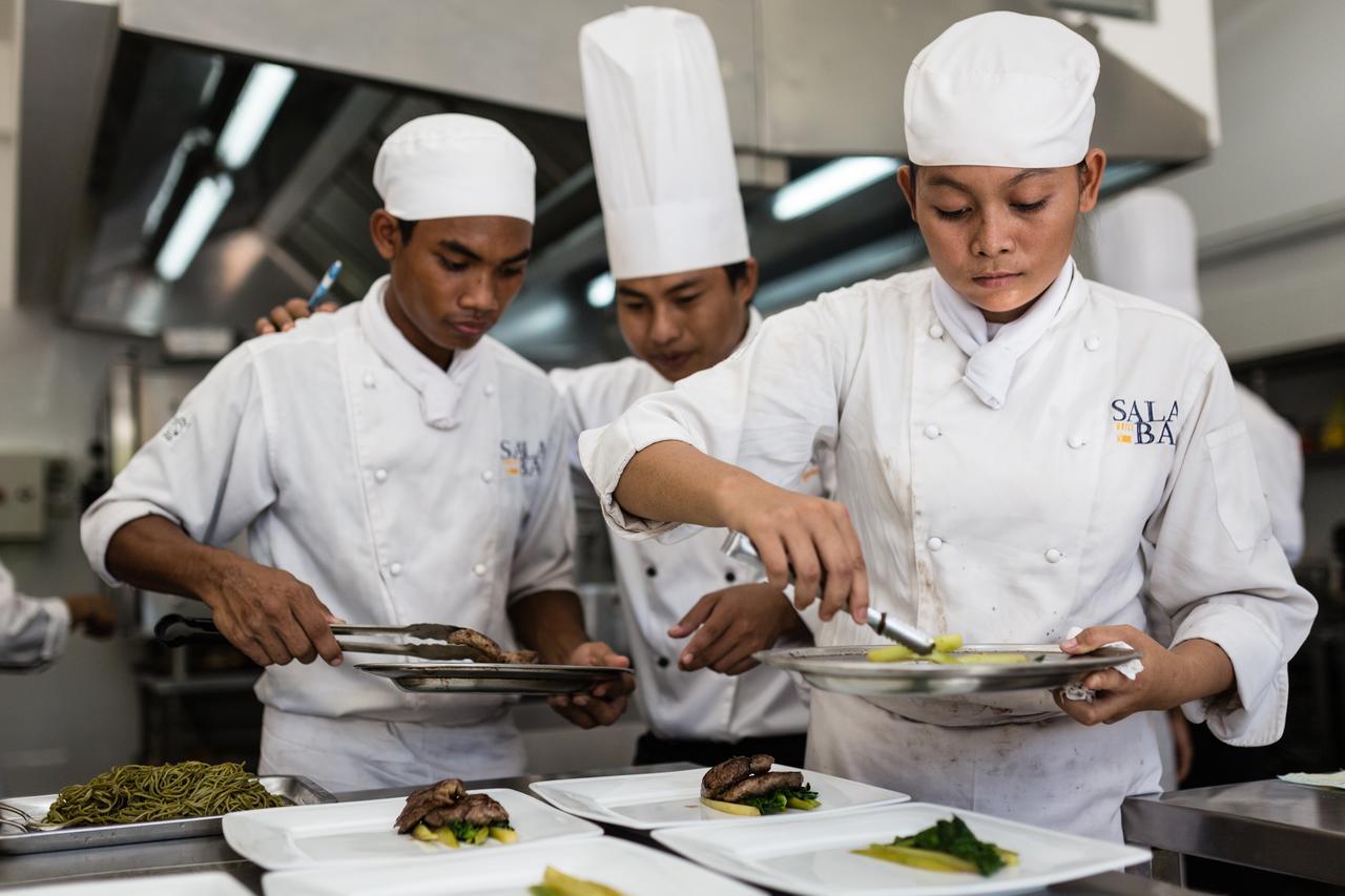 Sala Bai Hotel & Restaurant School Siem Reap Exteriér fotografie