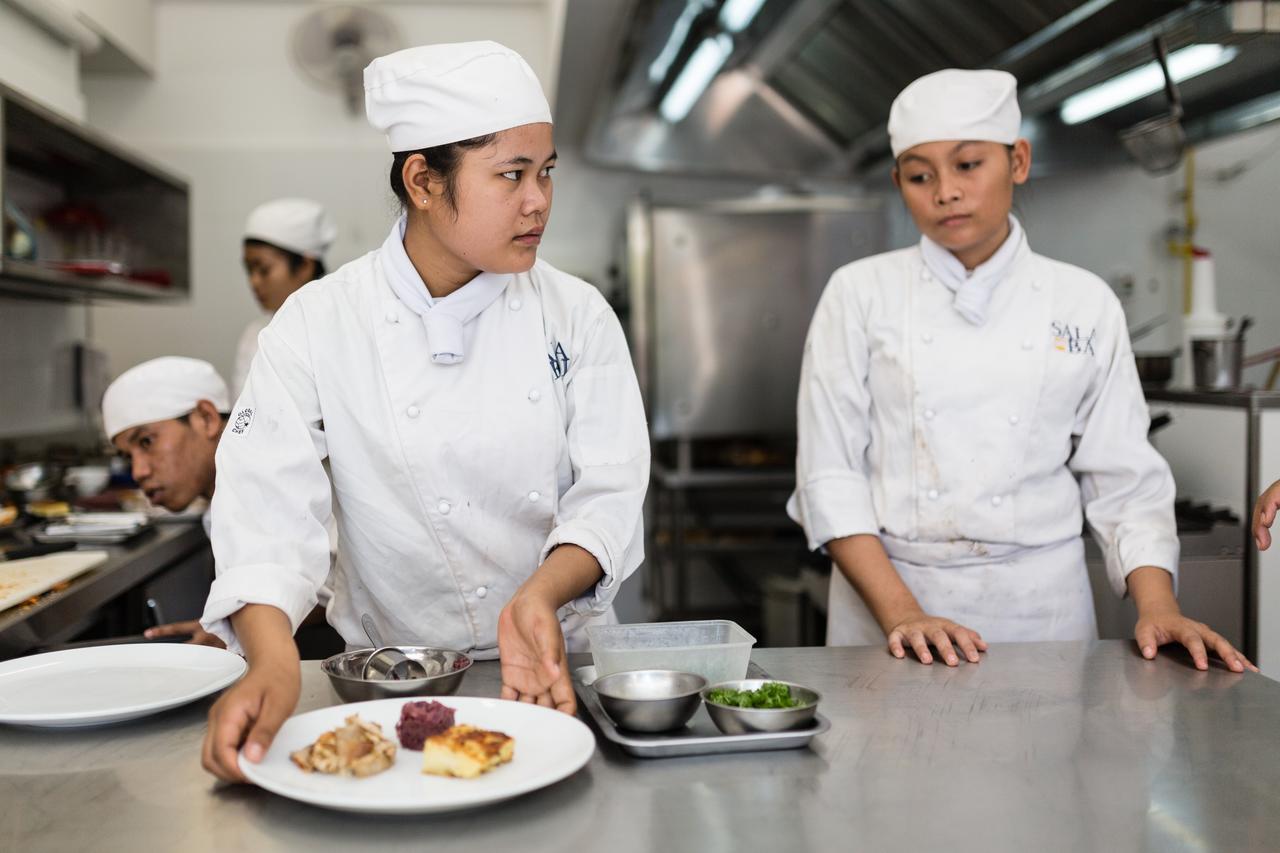 Sala Bai Hotel & Restaurant School Siem Reap Exteriér fotografie