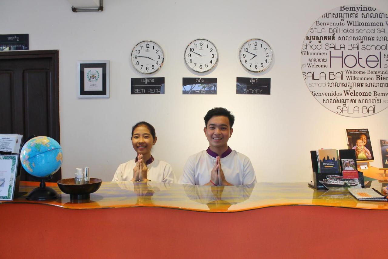 Sala Bai Hotel & Restaurant School Siem Reap Exteriér fotografie